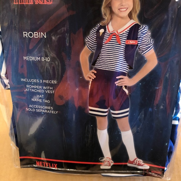 Stranger Things Robin Children’s Costume! New! - Picture 3 of 6